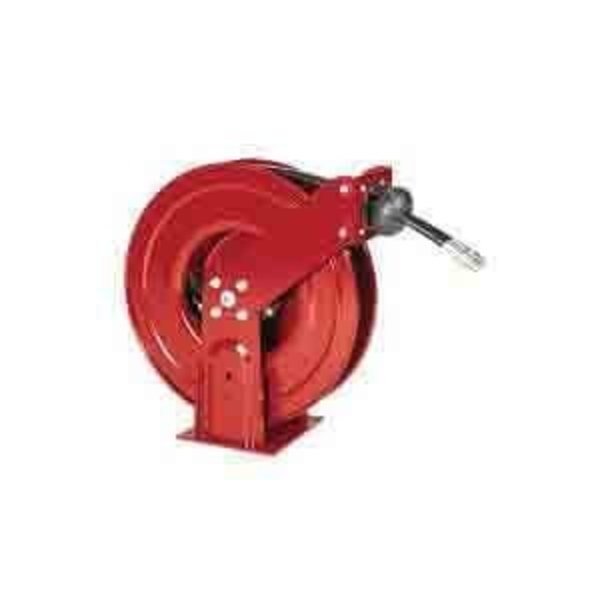Hose Reel Assembly, Double Post Low Pressure Narrow, 38 In X 50 Ft Hose, 200 Psi, Bench, 8081F, Alemite, Mfr#: 8081-F